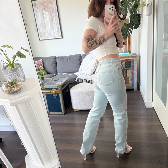 FIT JEANS - Straight Leg XS in VINTAGE BLUE ✨ - Picture 3 of 12